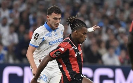 نيس يحقق التعادل مع مارسيليا 1-1 في مواجهة مثيرة بالدوري الفرنسي