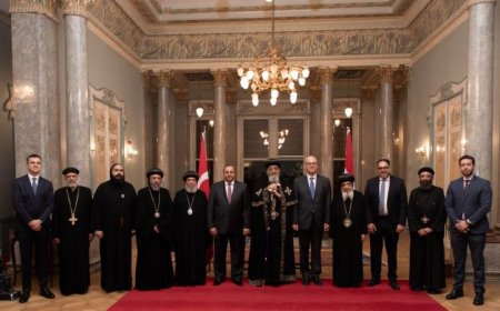 البابا تواضروس يقوم بزيارة تاريخية للقنصلية المصرية في إسطنبول