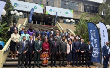 الدكتور خالد عبدالغفار يتألق في افتتاح قمة الصحة العالمية في نيروبي بالصورة