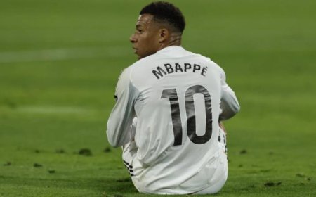 ريال مدريد يكشف عن إصابة مبابي في الفخذ الأيسر وتأثيرها على مشاركته القادمة