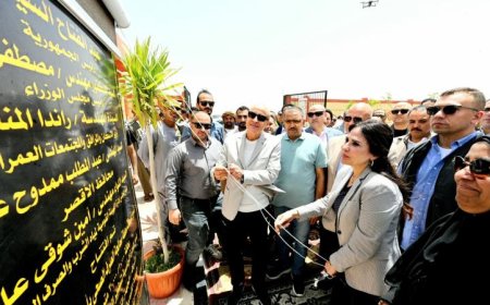 افتتاح مشروعات صرف صحي جديدة في مركز أرمنت بحضور وزيرة الإسكان ومحافظ الأقصر لدعم مبادرة حياة كريمة