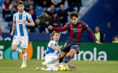 ليفيانتي يواجه إسبانيول في مواجهة حاسمة للبقاء في الدوري الإسباني الليلة