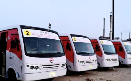 النقل تطلق التشغيل التجريبي لمنظومة نقل آمنة لربط مدينة الشروق بكافة أحيائها