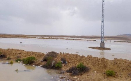 وزير الري يراقب تأثير السيول في شمال سيناء من خلال صور حصرية