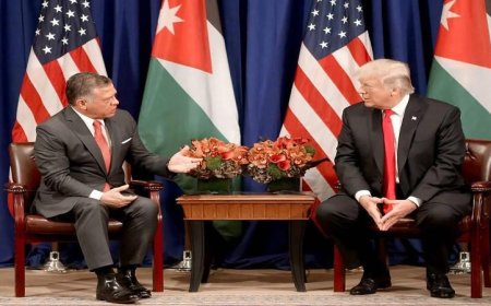 العاهل الأردني يؤكد خلال مكالمته مع ترامب أهمية التهدئة الشاملة في المنطقة