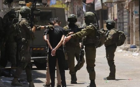 حملة اعتقالات واسعة للاحتلال الإسرائيلي تشمل العشرات في الضفة الغربية