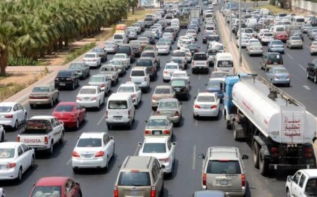 النشرة المرورية تقدم لك تفاصيل حول أماكن الازدحام الشديد في شوارع القاهرة والجيزة