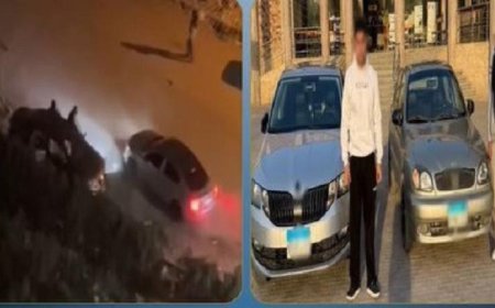 تفاصيل مثيرة حول فيديو يظهر سائقي سيارتين يتألقان بحركات استعراضية في الغربية