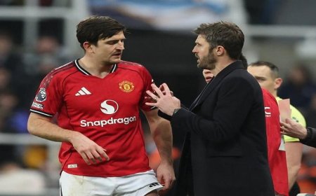 مجواير يشيد بدور كاريك في تحول يونايتد استعداداً لدوري الأبطال