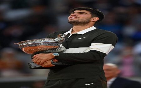 ألكاراز يتألق ويتوج بلقب بطولة رولان جاروس للتنس 2023