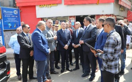 محافظ القاهرة يراقب تقدم أعمال تطوير ميدان روض الفرج لتعزيز البنية التحتية