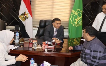 محافظ القليوبية يوفر فرص عمل لشابين من ذوي الهمم لدعم الإدماج المجتمعي