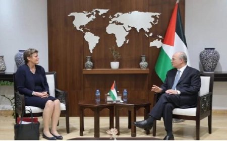 فلسطين وبريطانيا تتعاونان لبحث التوسع الاستيطاني وجهود إعمار غزة والضفة الغربية
