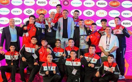 مصر تحقق الصدارة في بطولة أفريقيا للمصارعة الحرة لفئة تحت 17 سنة