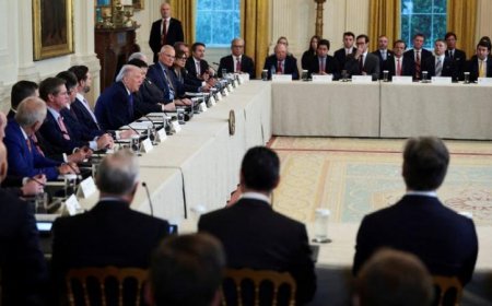 ترامب يناقش مع كبار مسؤولي النفط تأثير أزمة إيران على أسواق الطاقة العالمية