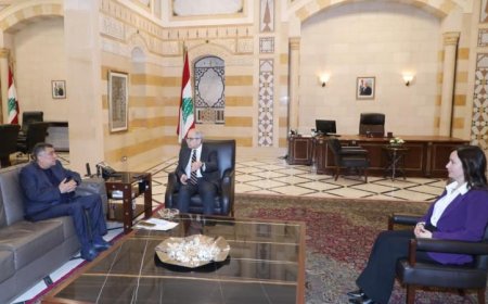 مباحثات رئيس وزراء لبنان مع رئيس طيران الشرق الأوسط لدعم قطاع الطيران