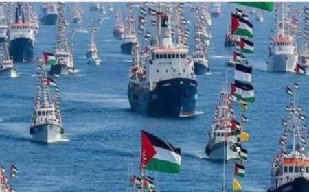 الجيش الإسرائيلي يوقف 21 سفينة من أصل 58 في الأسطول المتجه نحو غزة