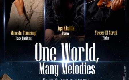 استمتع بأفضل الموسيقى المصرية واليابانية والعالمية على المسرح الصغير في الأوبرا