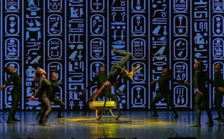 ليلة مذهلة من الرقص المعاصر تحت شعار كتاب الموتى مع حضور جماهيري كبير