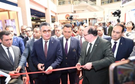 وزير التموين يطلق فعاليات الدورة الـ18 لمعرض سيراميكا ماركت وهوميكس