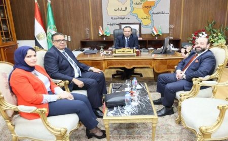 محافظ المنوفية وعميد معهد الأورام يتعاونان لتطوير الخدمات الطبية للمرضى وتحسين رعايتهم