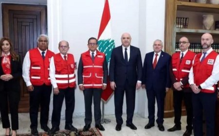 الرئيس اللبناني يدعو المجتمع الدولي للضغط على إسرائيل لوقف الاعتداءات على المدنيين والمسعفين