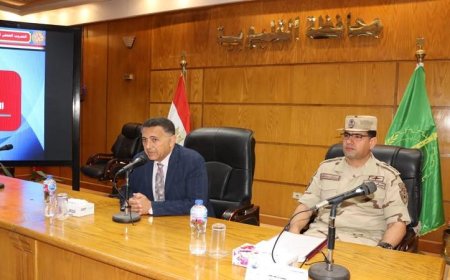 محافظ القليوبية يقود الاجتماع التنسيقي لتنفيذ التدريب العملي المشترك صقر 172