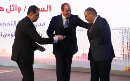 الرئيس السيسي يكرم العاملين المتميزين في مختلف القطاعات تقديراً لجهودهم البارزة