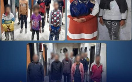 القبض على 10 أفراد بينهم سيدة لاستغلال الأطفال في التسول بالجيزة