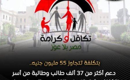 التضامن تعلن عن دعم شامل لنحو 37321 طالب وطالبة في 13 جامعة حكومية