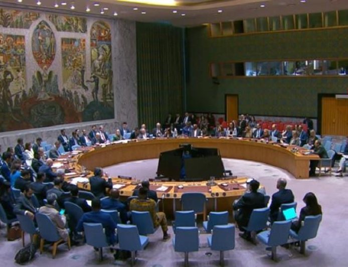 مجلس الأمن يحث على تعزيز التعاون بين الأمم المتحدة وجامعة الدول العربية