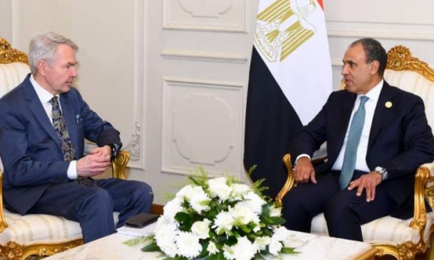 عبد العاطي يستعرض مع مبعوث الأمم المتحدة آخر مستجدات الأزمة السودانية