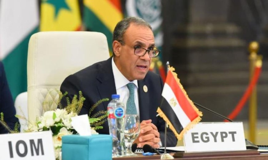 وزير الخارجية المصري يؤكد التزام مصر الراسخ بدعم تنفيذ الميثاق العالمي للهجرة