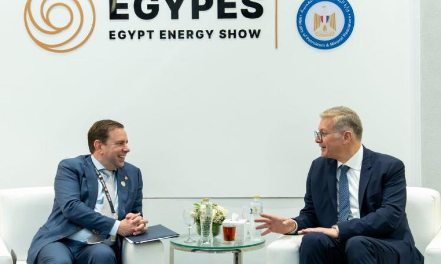 وزير البترول يتعاون مع مسؤولي شل لتعجيل خطط استكشاف وإنتاج الغاز الطبيعي في مصر
