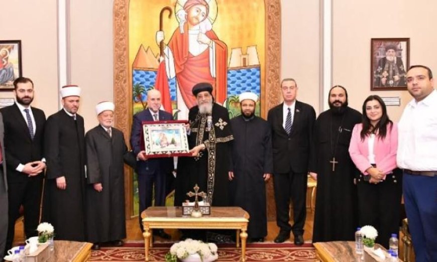 البابا تواضروس يؤكد دعم مصر المستمر لحقوق الشعب الفلسطيني عبر العصور