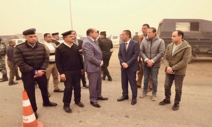 محافظ المنوفية يتوجه إلى موقع حادث السادات لتقديم الدعم والمساندة الطارئة