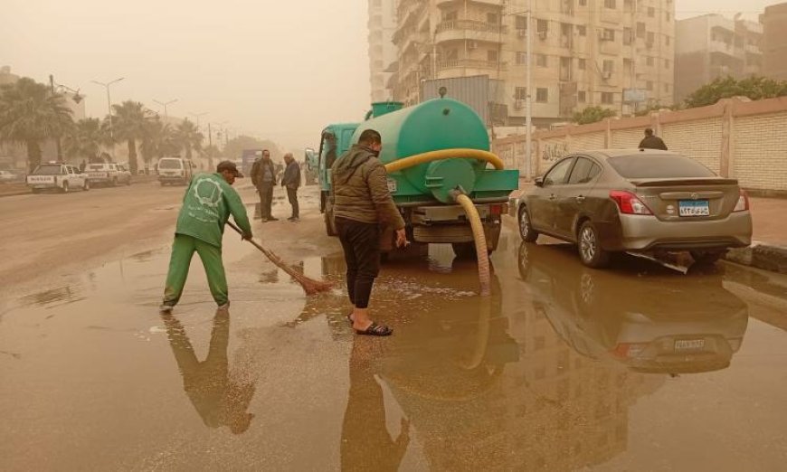 محافظ الغربية يؤكد جهود فرق العمل المستمرة لرفع المياه المتجمعة من الأمطار