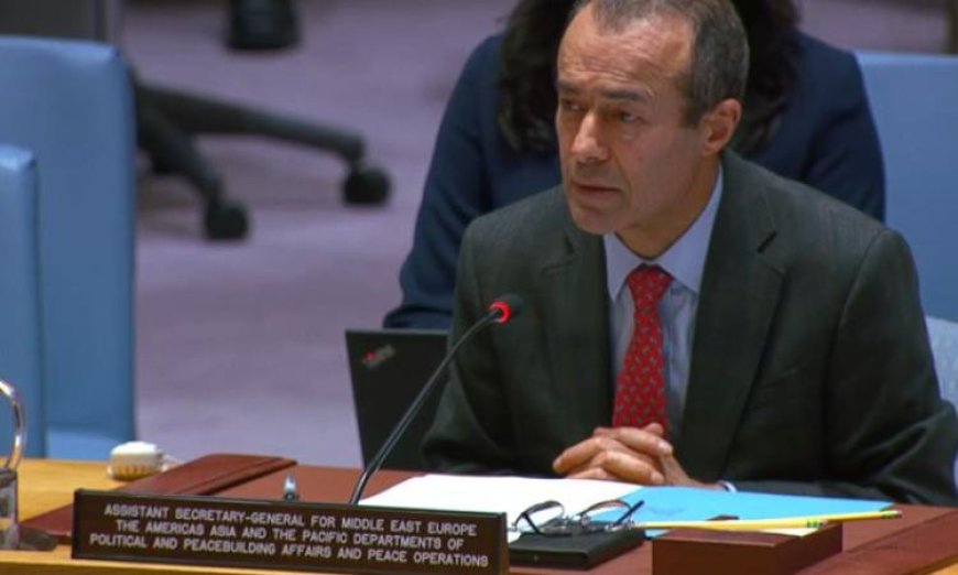 مسؤول أممي يحذر من خطورة الوضع في الشرق الأوسط مع تزايد الهجمات العسكرية