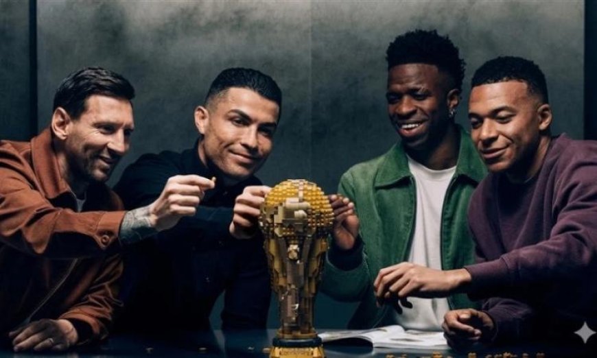 رونالدو يتفوق بـ8 ملايين يورو وميسي ومبابي في المرتبة الثانية بإعلان ليجو