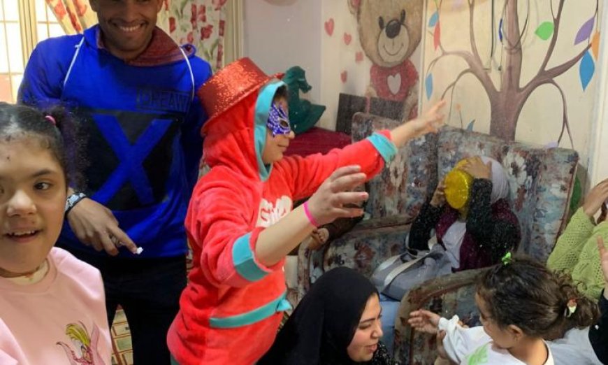 القومي للأشخاص ذوي الإعاقة يوزع الابتسامات على أيتام ذوي الاحتياجات الخاصة