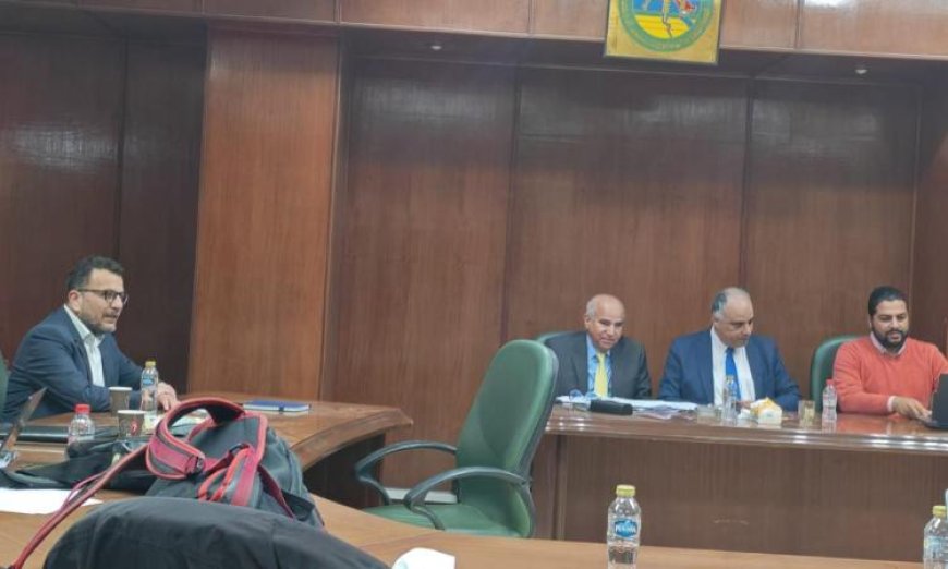 بعثة إيفاد تزور وزارة الزراعة لمتابعة مشروع التحول المستدام في الزراعة