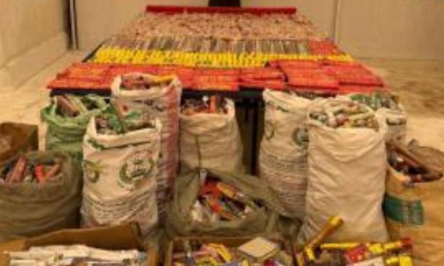 إلقاء القبض على تاجر ألعاب نارية في القاهرة وتحطيم شبكة التهريب