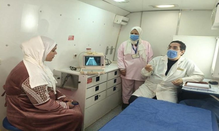 تقديم 2964 خدمة طبية وإجراء 6643 كشف ضمن قوافل حياة كريمة في المنيا