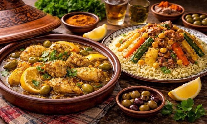 استكشف المطبخ المغربي: وصفات شهية لأشهر الأكلات وكيفية تحضيرها في المنزل