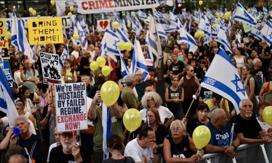 شرطة الاحتلال الإسرائيلي تواجه محتجين ضد الحرب مع إيران وتشتت مظاهراتهم