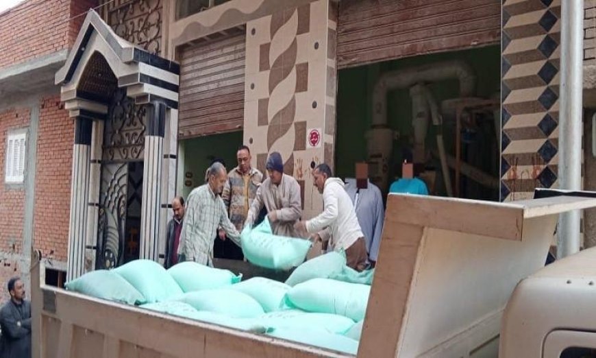 ضبط 6 أطنان من الدقيق الأبيض والبلدي المدعم في حملات تموينية ناجحة خلال 24 ساعة