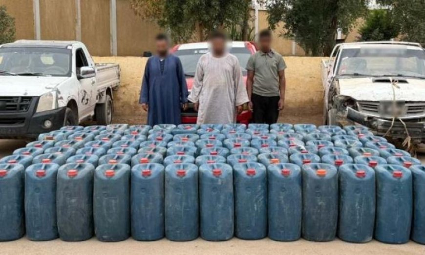 ضبط 5 أطنان من المواد البترولية في مخزن بأسوان كانت مخصصة للتخزين والتهريب إلى السوق السوداء