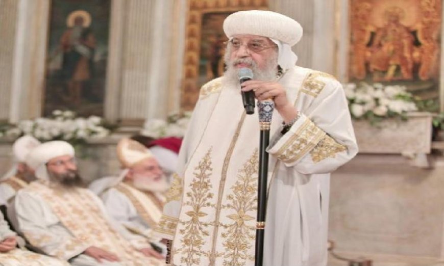 البابا تواضروس الثاني يقود قداس أحد الشعانين بحضور جماهيري كبير