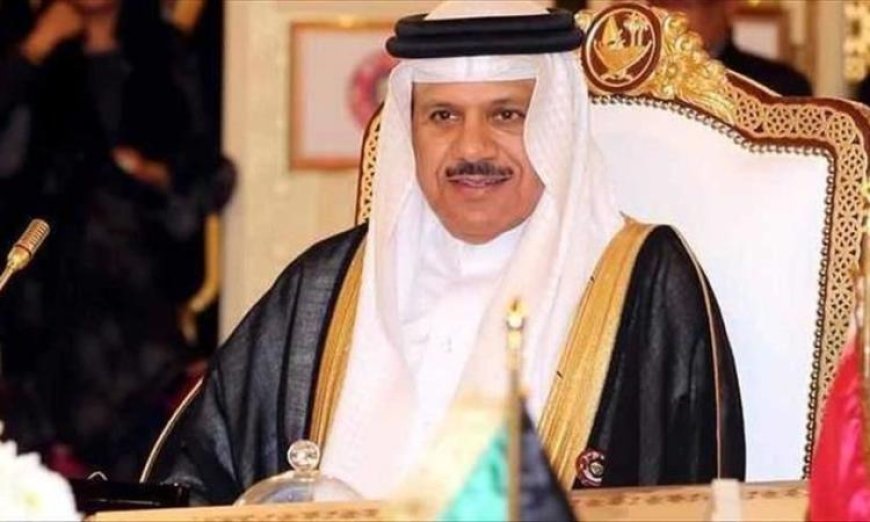 وزير الخارجية البحريني يدعو إلى تحرك دولي فوري لحل أزمة مضيق هرمز