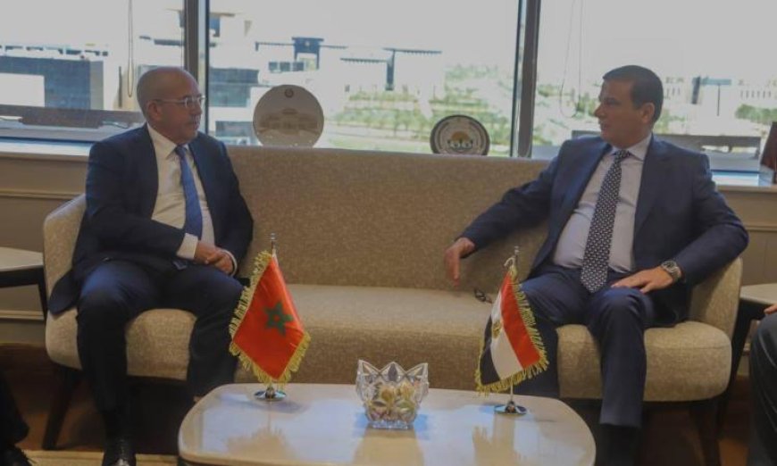 وزير الزراعة يعزز التعاون الاستثماري الزراعي مع نظيره المغربي